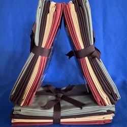 NEW, qty-24 Harvest Colored DINNER Napkins, Cloth