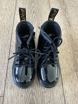 Toddler Dr. Martens Patent Leather Boots