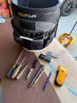 Tool Bucket and Tools