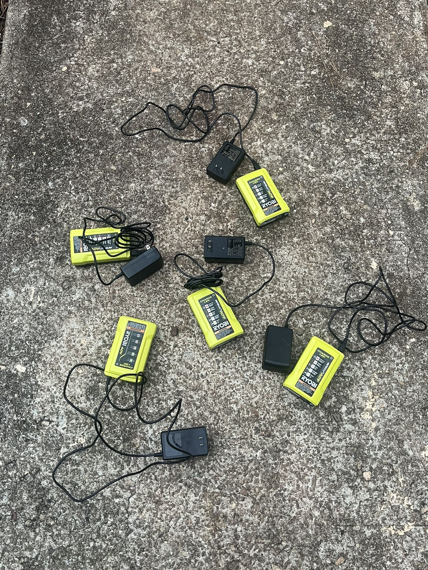 Ryobi 40 V chargers $20 each