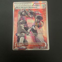 Team Rockets Handiwork Full Art