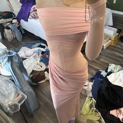 Pink dress