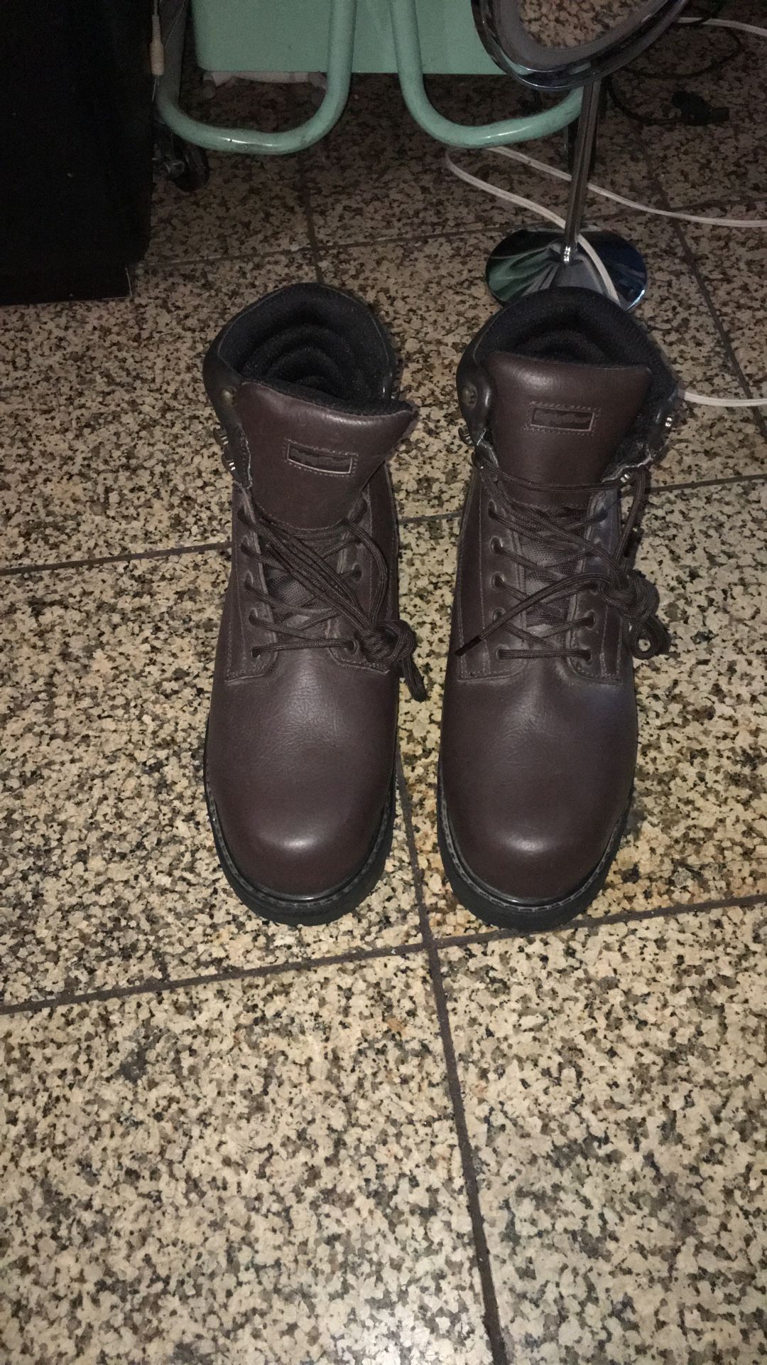 Steel toe Work Boots Vibram Size 11.5