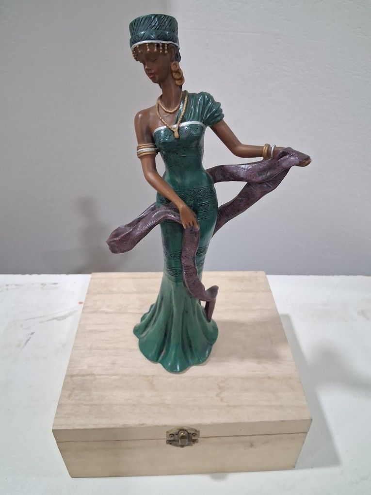 Ulana" - Woman Statue Collectible vintage