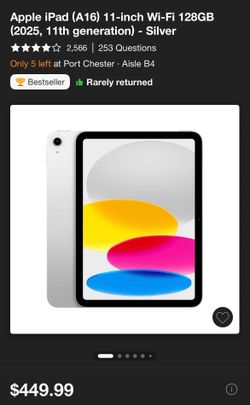 iPad A16