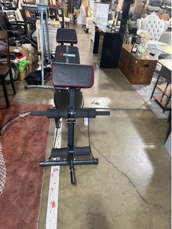 Adjustable Weight Bench Foldable with Leg Extension & Curl Pad for Home Gym