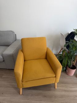 Mustard Yellow Armchair