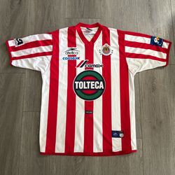 Chivas de Guadalajara Authentic Atletica Jersey Size XL 2002