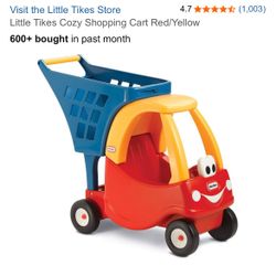 Little Tikes Cozy Shopping Cart
