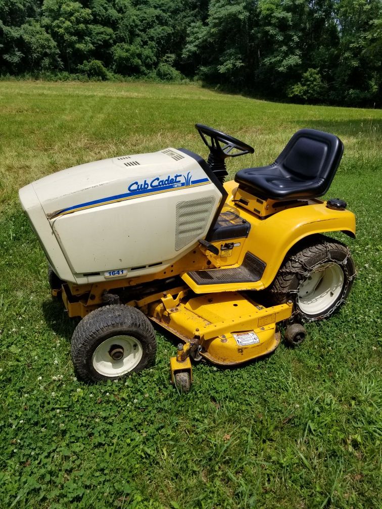 Cub cadet 1641