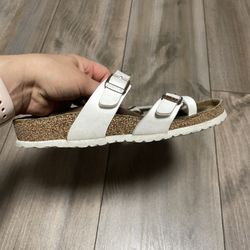 BIRKENSTOCK for girl white, used , size 34