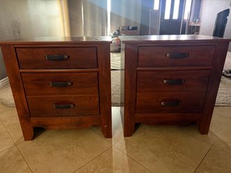 2 night stands (good wood)