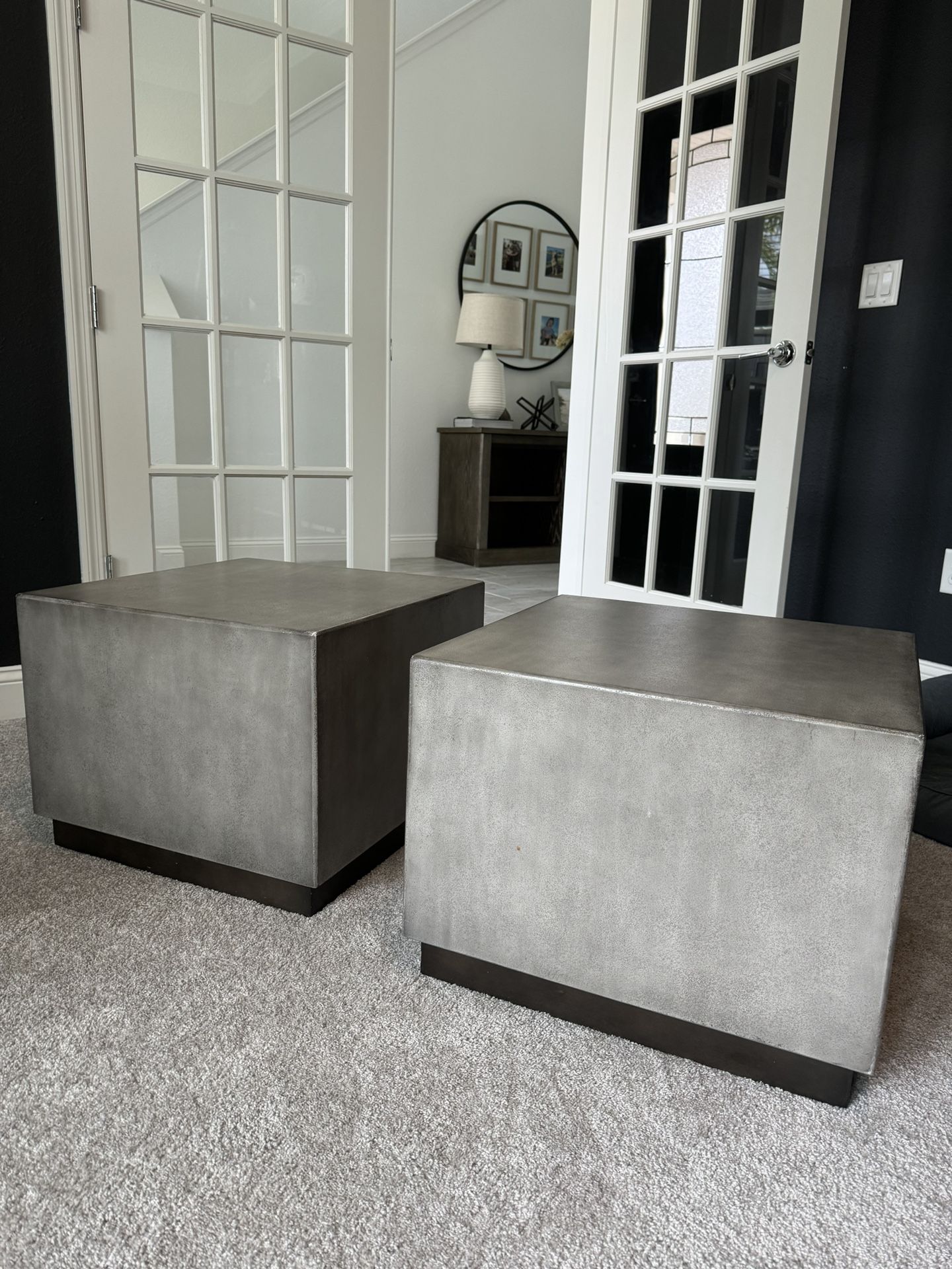 TWO Square Pottery Barn Tables!