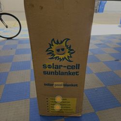 Solar Pool Cover New In Box 21 Inch Round 