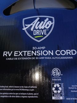 New 30 FT. RV Extension Cord