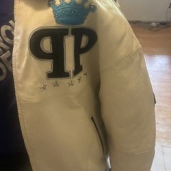 All White Pelle Pelle Coat