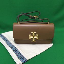 Tory Burch Small Eleanor Rectangular  Bag Moose