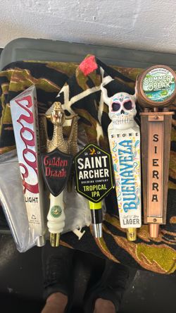 Beer tap handles variety