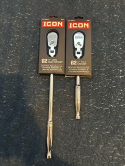 ICON G2 3/8" Drive Flex Ratchet Set – 14" and 10"