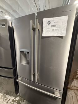 KitchenAid French Door Refrigerator KRFF436SPS