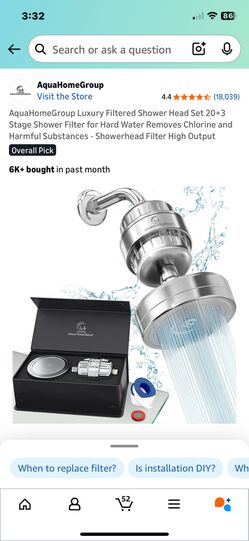Shower Filter