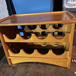Wood Wine Rack
