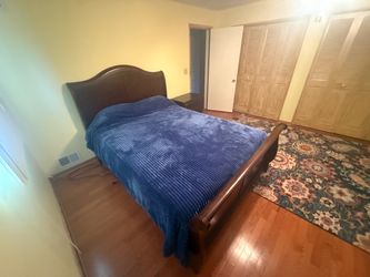 Dark Wood Bed Frame