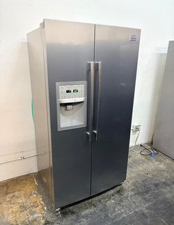 Counter Depth Frigidaire Side by Side Refrigerator Stainless Steel