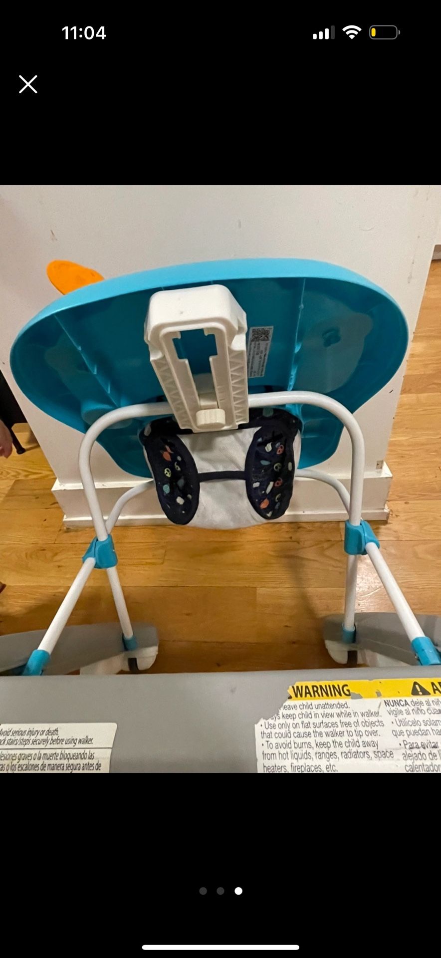 Smart Steps® Trend Activity Walker, Space Walk Navy