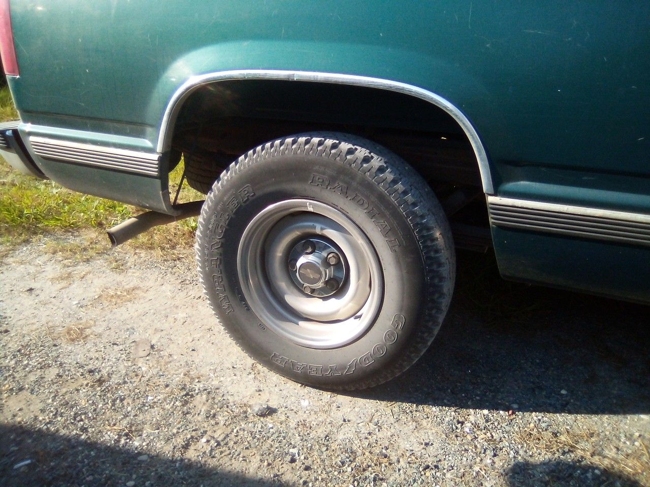 Rally rims off a 97 chevy 1500
