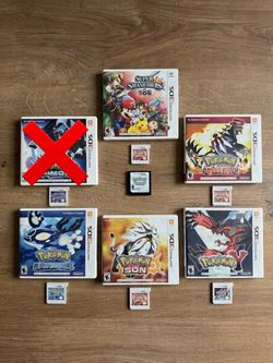 Pokemon 3DS Video Games