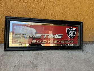 BUDWEISER /  RAIDERS SIGN