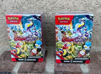 Scarlet & Violet Booster Bundle - SV01: Scarlet & Violet Base Set (SVI) 2 boxes