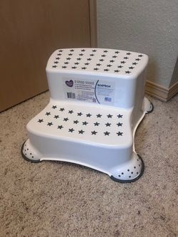 Parent's Choice 2-Step Stool, Gray
