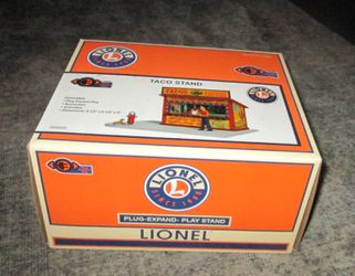LIONEL Taco Stand O gauge Like new in box PnP