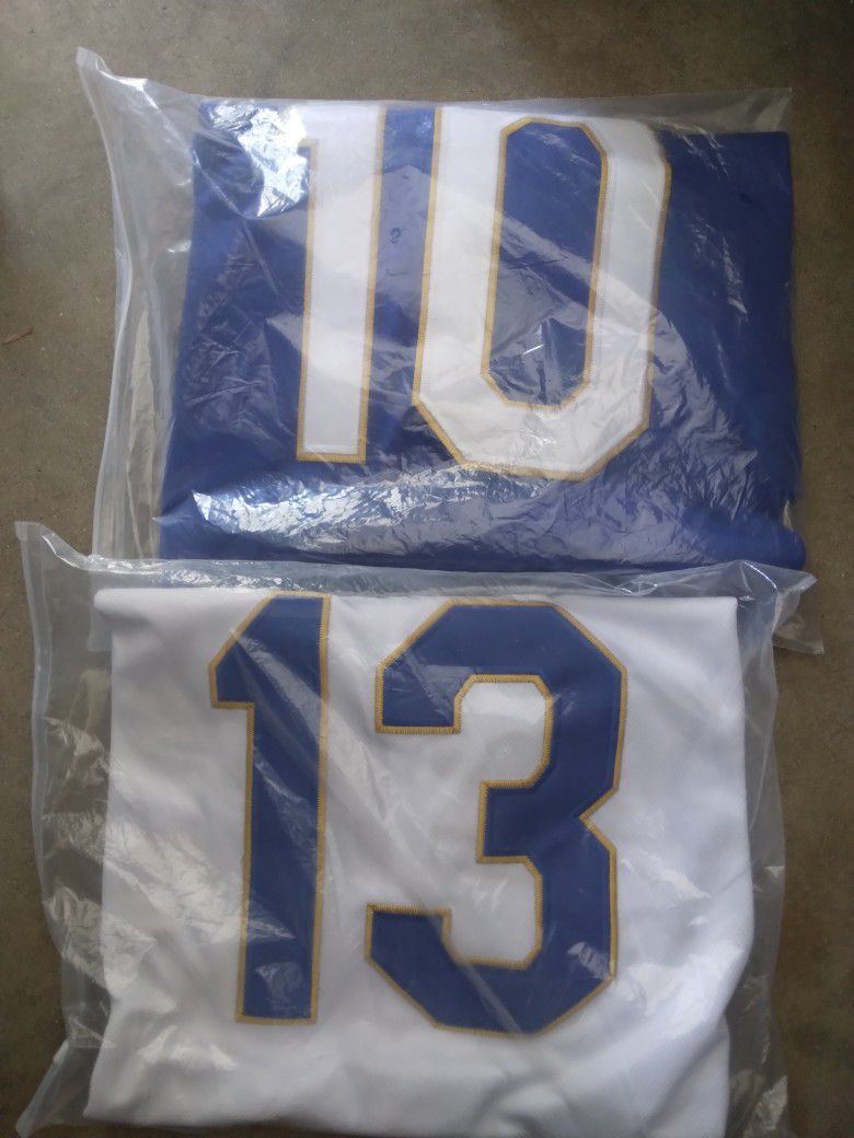 Turner And Muncy Dodgers Jerseys Gold Trim..everything Stitched
