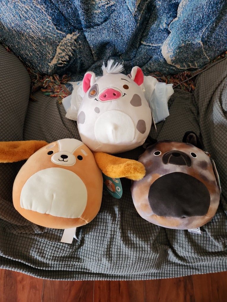 3 Disney Squishmallows