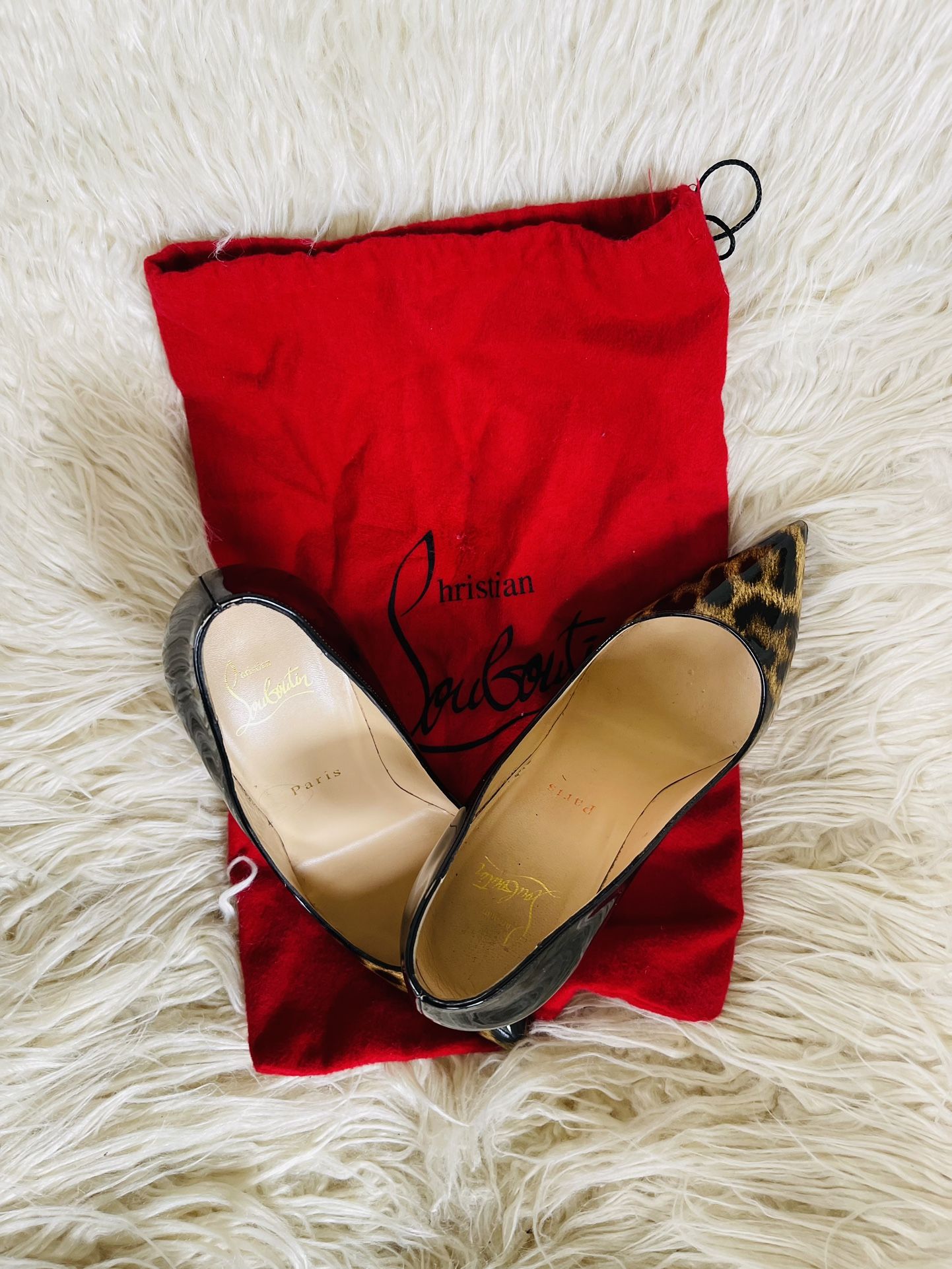 Authentic Christian Louboutin Red Bottoms 