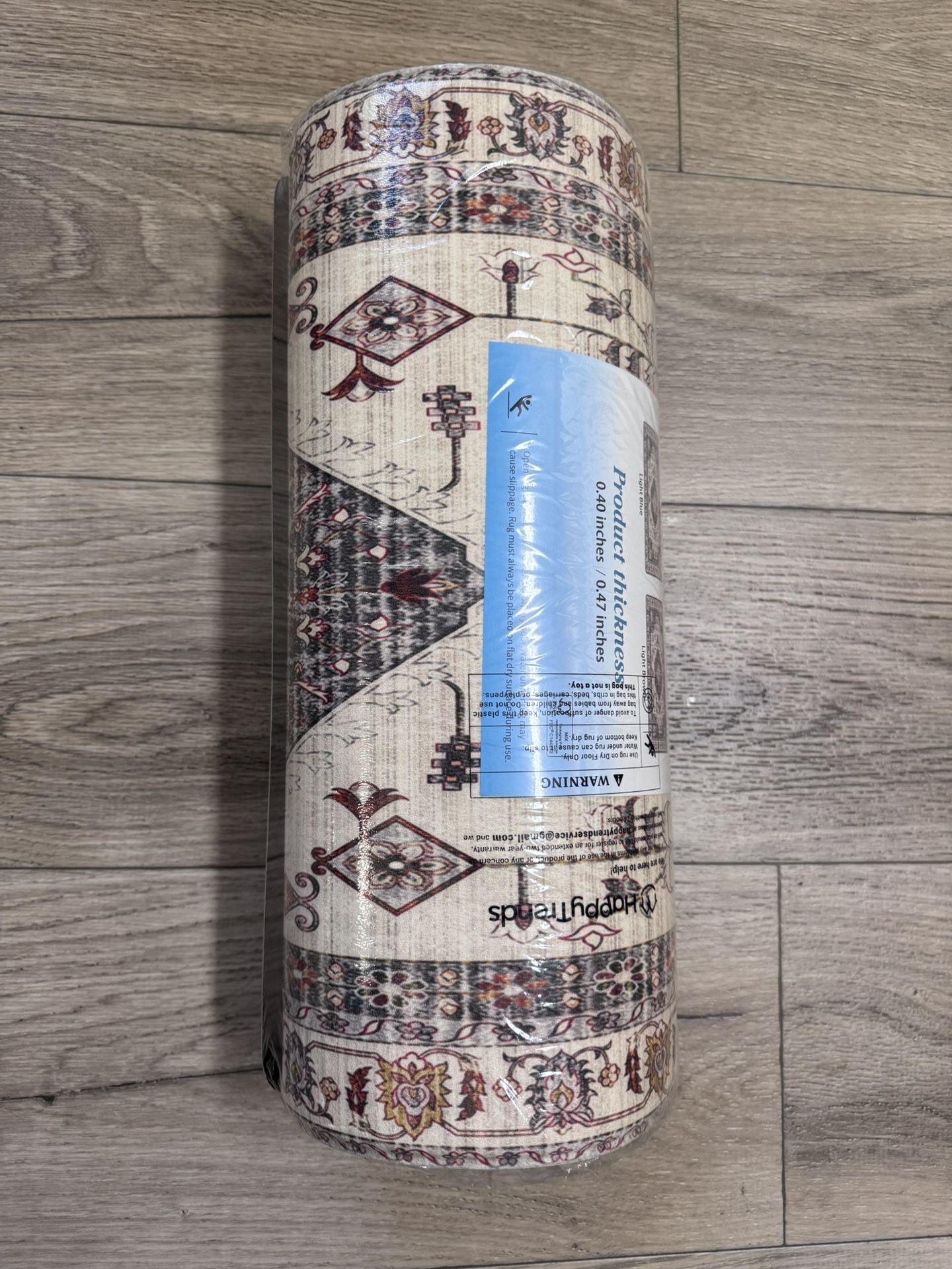 Kitchen Mat, Non-Slip Mats 17.3"×30"+17.3"×47",Light Brown