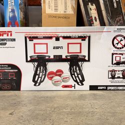 ESPN Pro Competition Dual Over the Door Hoop Brand New In Box 
