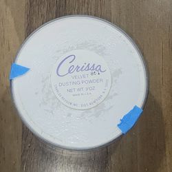 Cerissa Perfume Velvet Dusting Body Powder 3 oz Charles Revson / Revlon Vintage 
