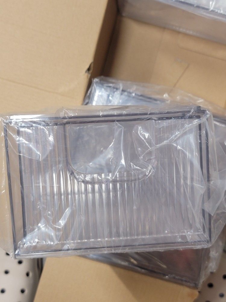 4 Pack Acrylic Storage Boxes