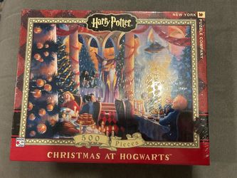 Harry Potter Christmas at Hogwarts 500-Piece Puzzle