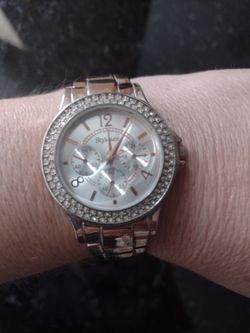 Women's Watch By Style&Co, Rose Gold Tone. Needs Batteries