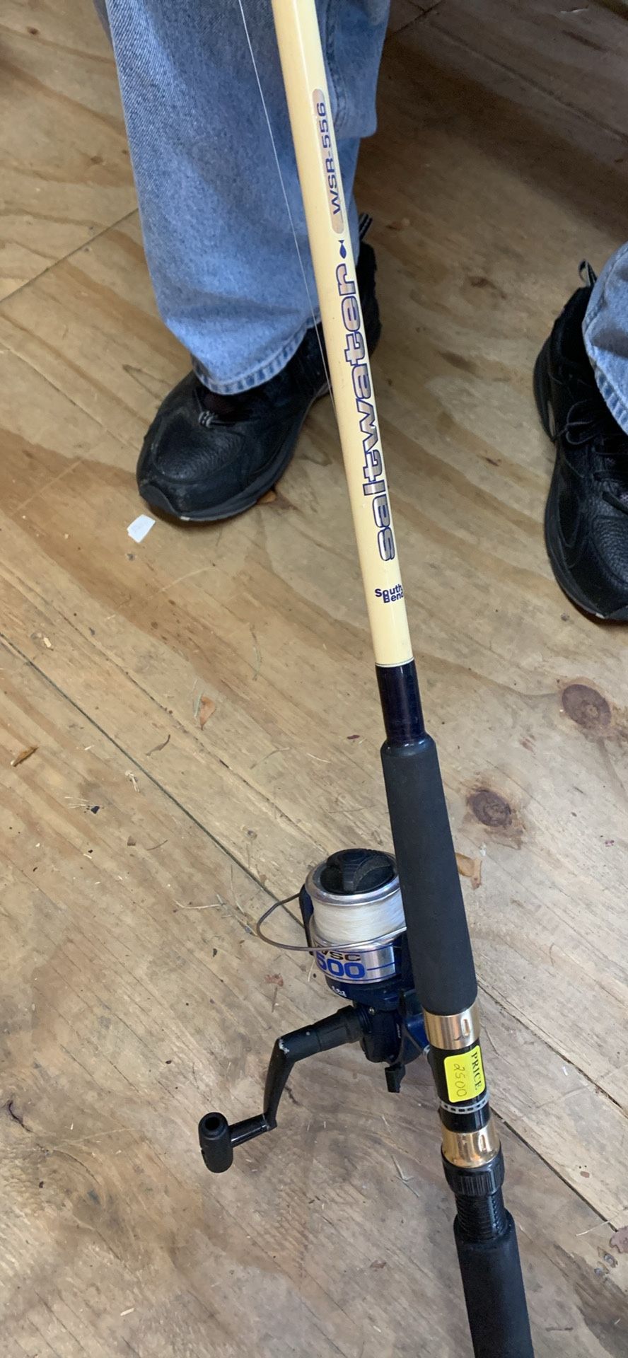 South Bend Saltwater 7ft Fishing Rod Model WSR 556 With wSC500 south Bend Reel