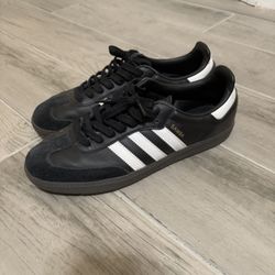black adidas sambas 