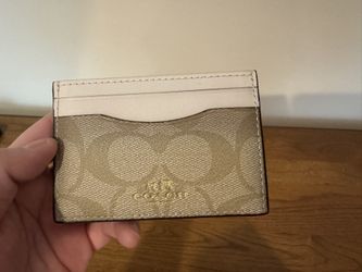 Coach Card Holder