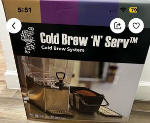 Service Ideas Cold Brew 'N' Serv Cold Brew System