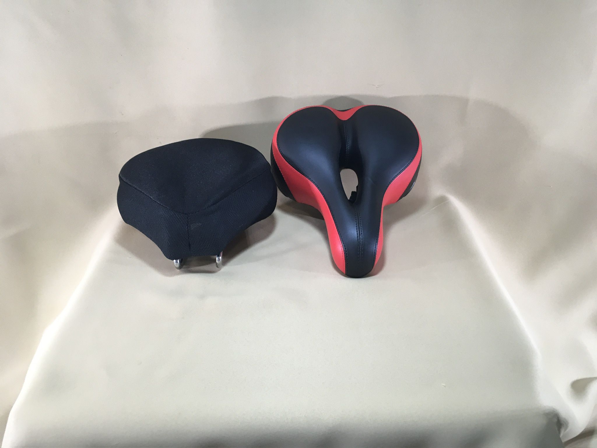 Bicycle Seat With Cover Leather