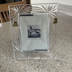 Crystal Picture Frame NIB